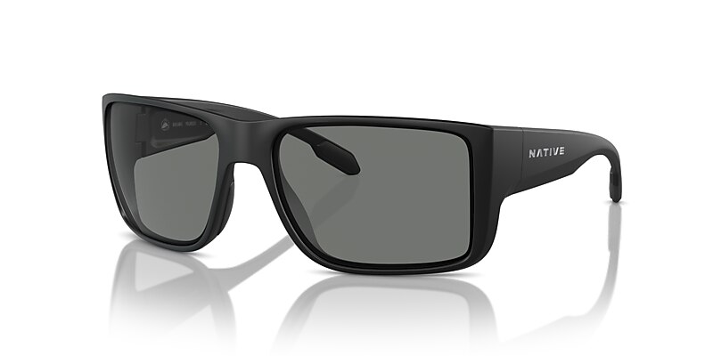 Badlands Sunglasses Grey Polarized | Native Eyewear®