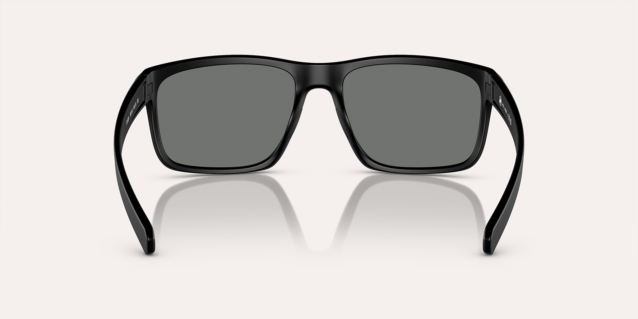 Sunglasses Native Wells L (58-18) with Silver Reflex lens and Matte Black frame Image 4 of 5