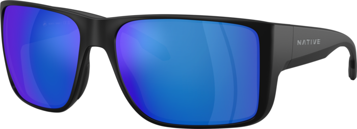 Badlands XL Sunglasses Green Reflex Polarized | Native Eyewear®
