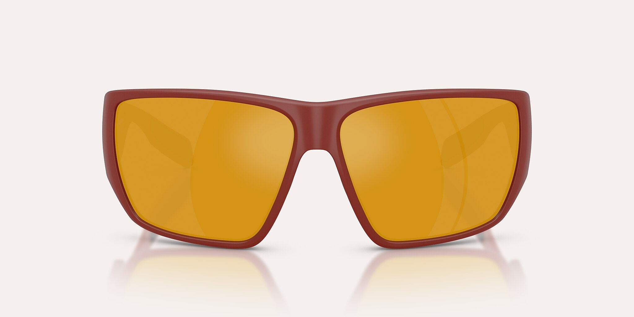 Sunglasses Native Sightcaster II L (64-13) with Bronze Reflex Polarized lens and Red frame Image 2 of 7