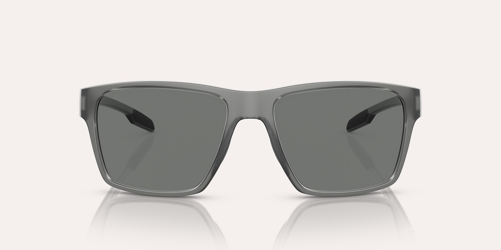 Sunglasses Native Breck XL (56-17) with Grey Polarized lens and Matte Smoke Crystal frame Image 2 of 5