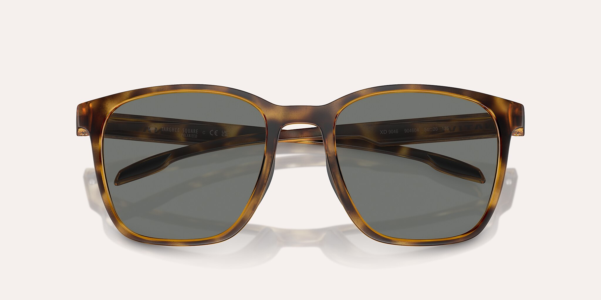 Sunglasses Native Targhee Square XL (54-20) with Grey Polarized lens and Matte Tortoise frame Image 5 of 5