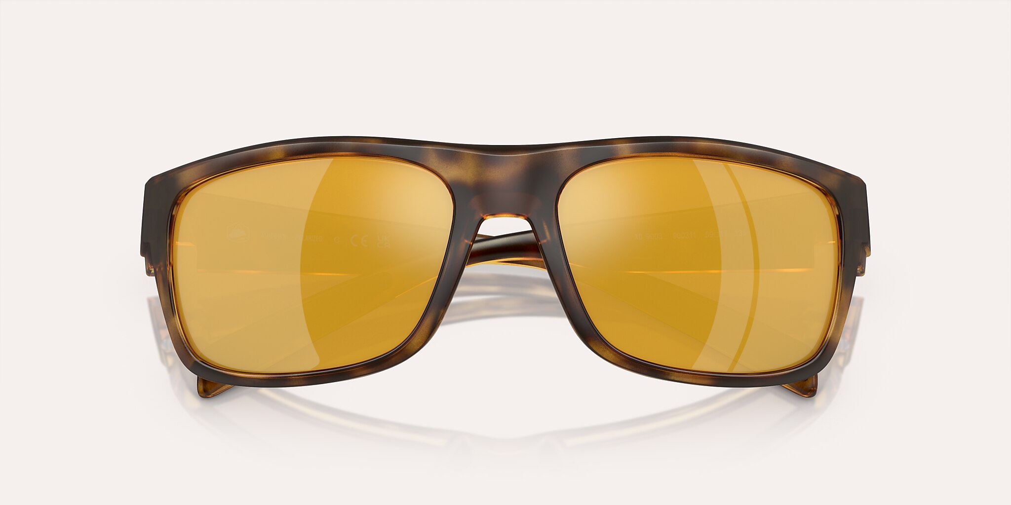Lunettes de soleil Native Ashdown M (59-17) avec Reflet bronze verre et Écaille de tortue mate monture Image 5 de 5