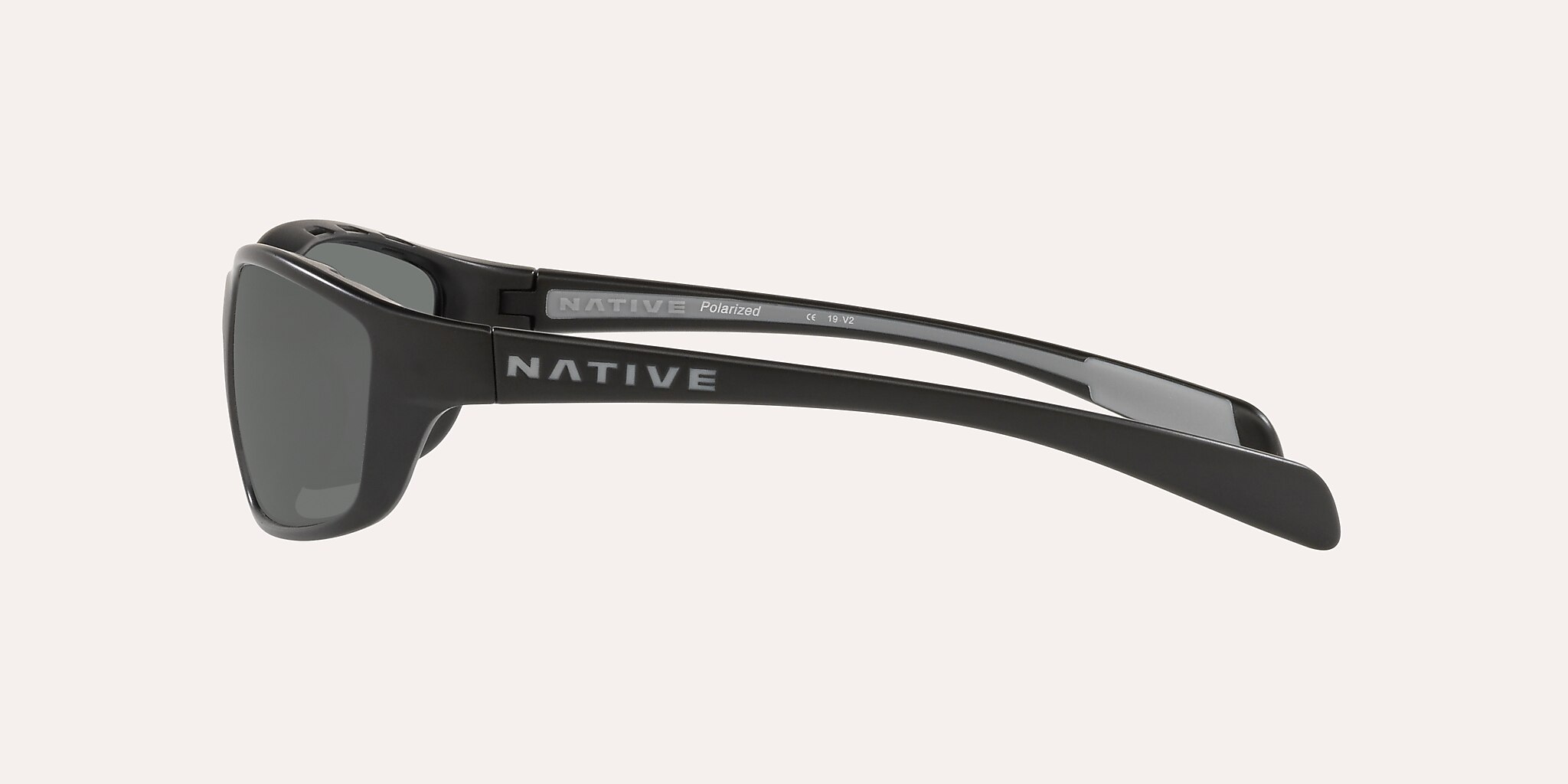 Sunglasses Native Kodiak S (61-15) with Grey lens and Matte Black frame Image 3 of 4