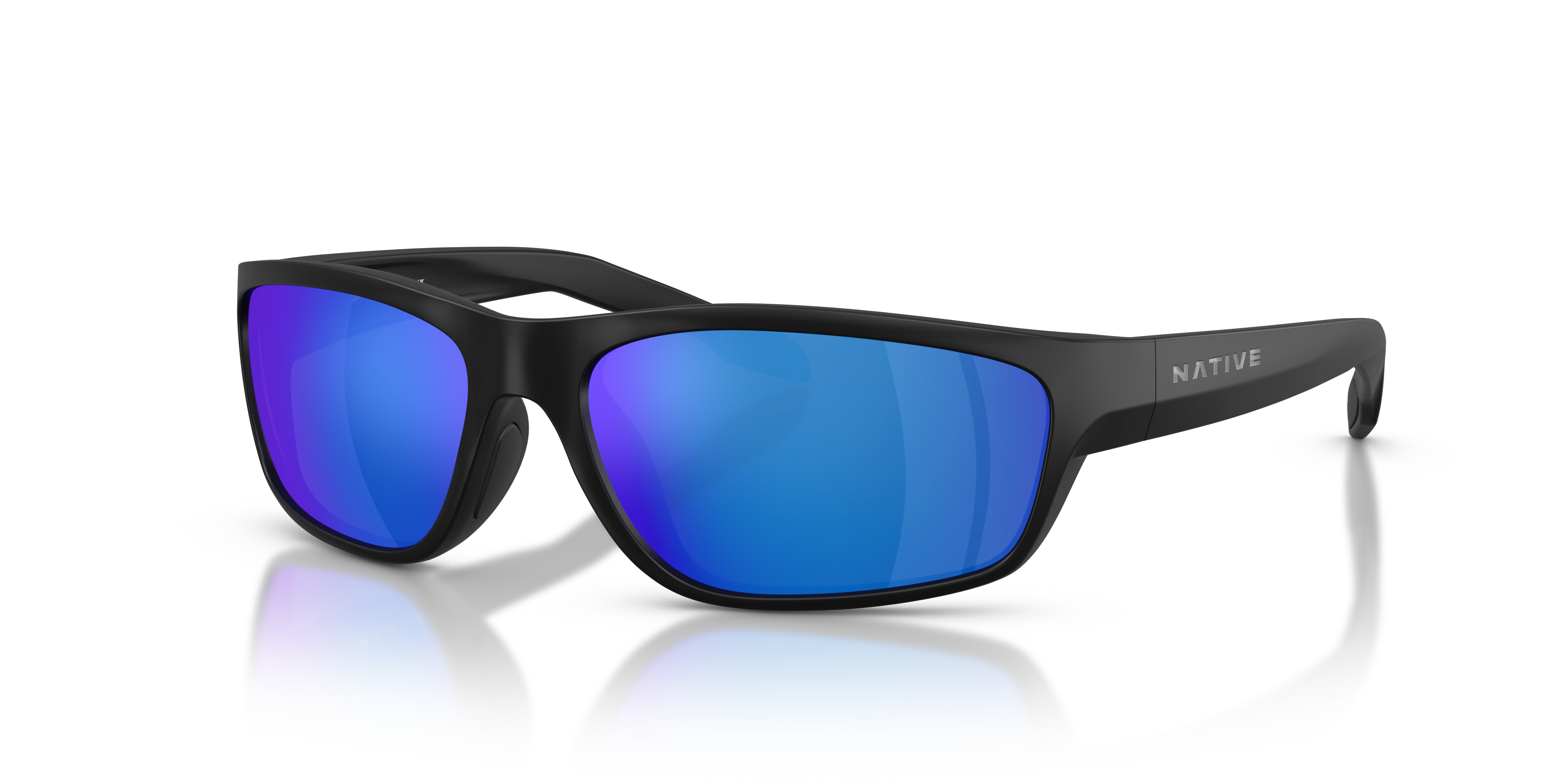 Craggy Sunglasses Blue Reflex Polarized | Native Eyewear®