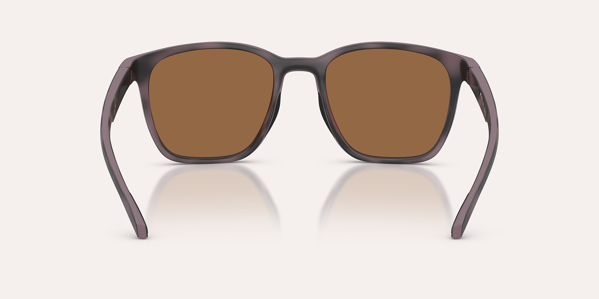 Lunettes de soleil Native Targhee Square XL (54-20) avec Bronze reflex polarisé verre et Tortue rose cendré monture Image 4 de 5