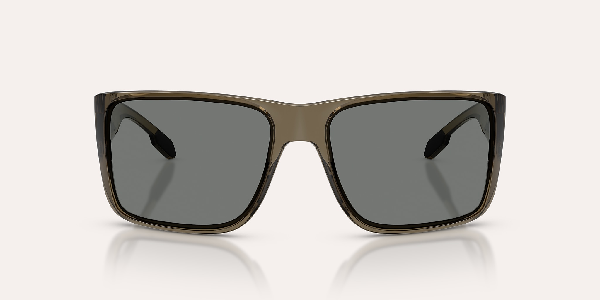 Lunettes de soleil Native Badlands XL XL (62-16) avec Gris Polarisant verre et Quartz fumé monture Image 2 de 5