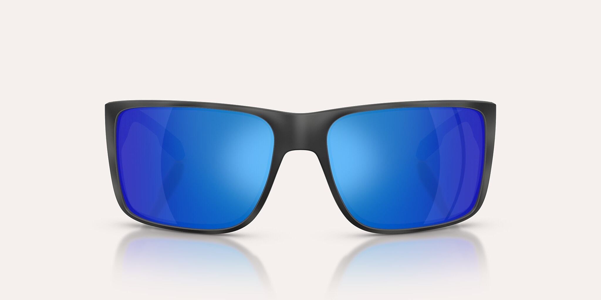 Sunglasses Native Badlands M (58-16) with Blue Reflex Polarized lens and Obsidian Tortoise frame Image 2 of 6