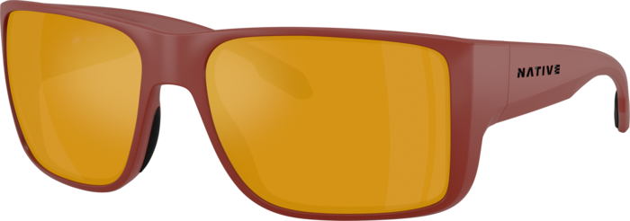 Badlands Sunglasses Bronze Reflex Polarized | Native Eyewear®