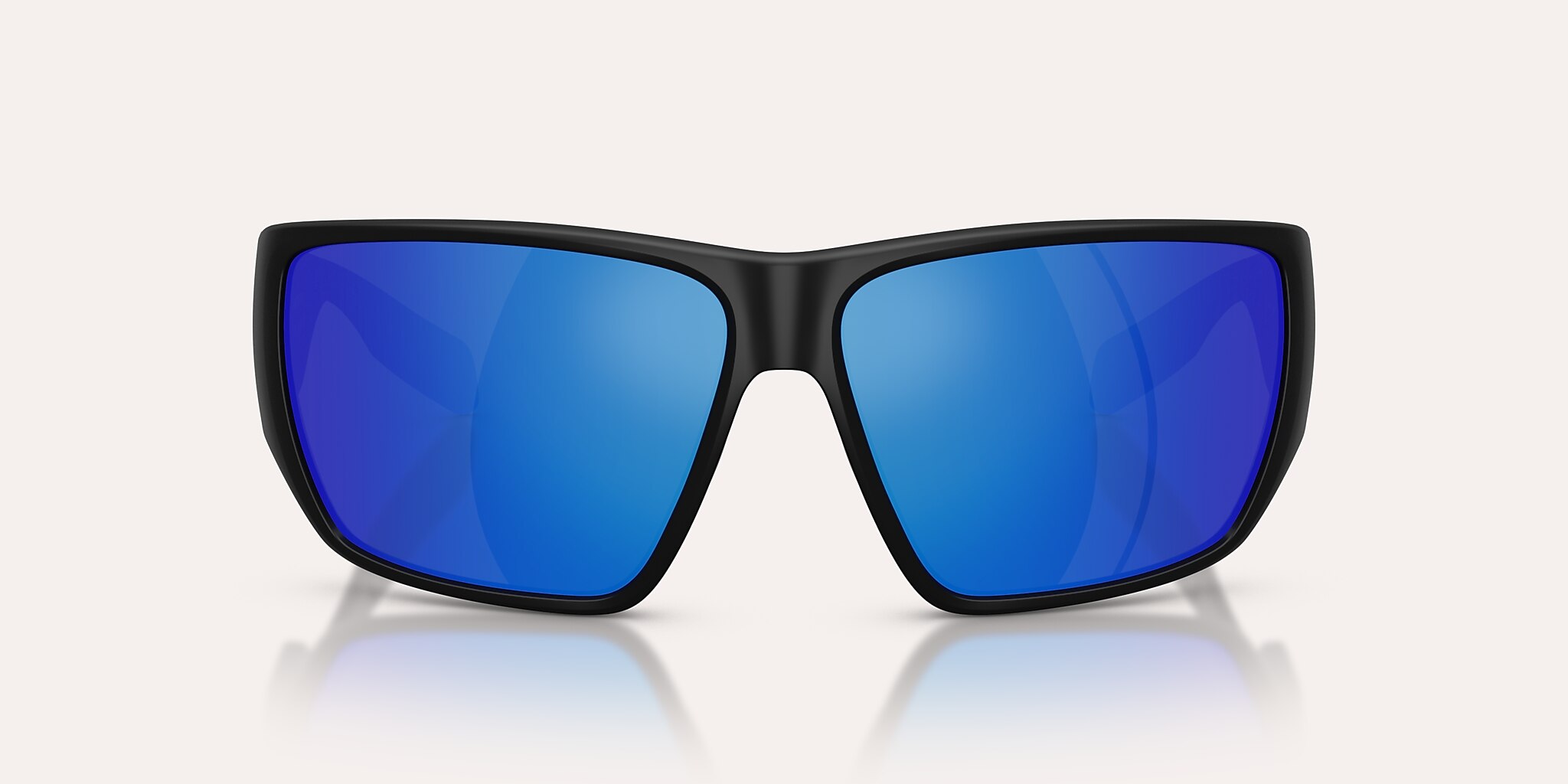 Sunglasses Native Sightcaster II L (64-13) with Blue Reflex Polarized lens and Matte Black frame Image 2 of 6