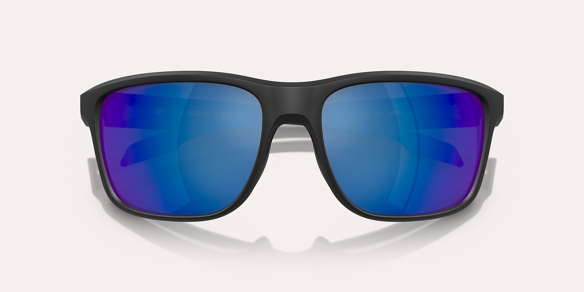Sunglasses Native Gorge L (59-17) with Blue lens and Matte Black frame Image 5 of 5