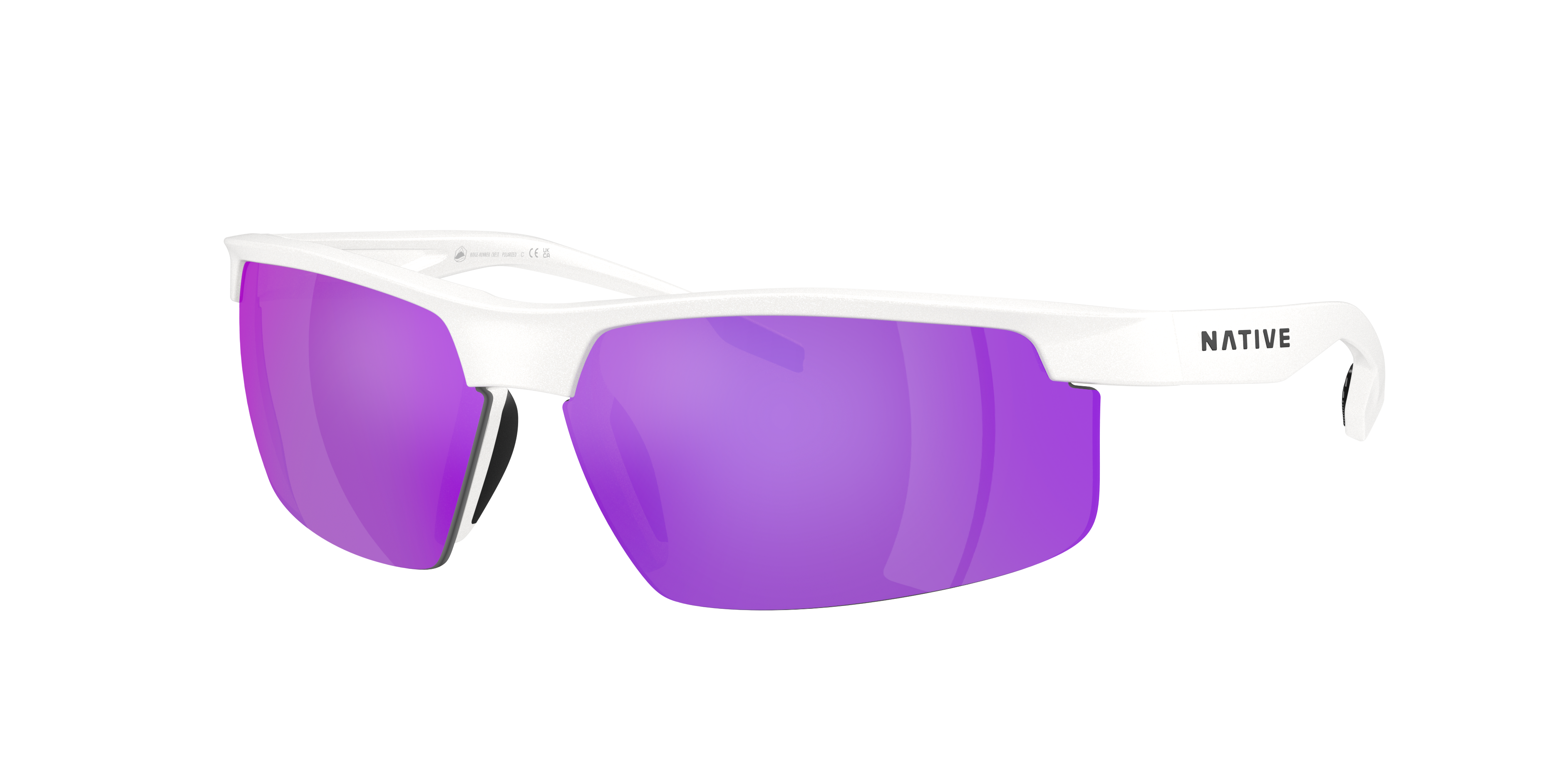 Sightcaster II Sunglasses Green Reflex Polarized | Native Eyewear®