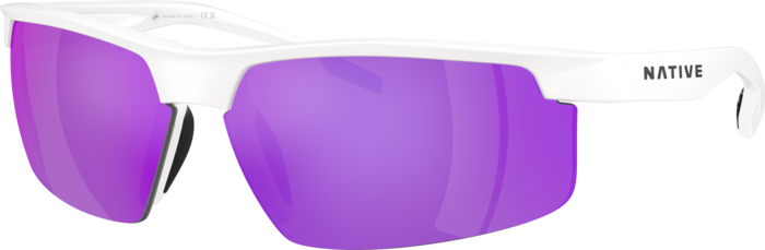 Ridge-Runner Crest Sunglasses Violet Relfex Polarized | Native