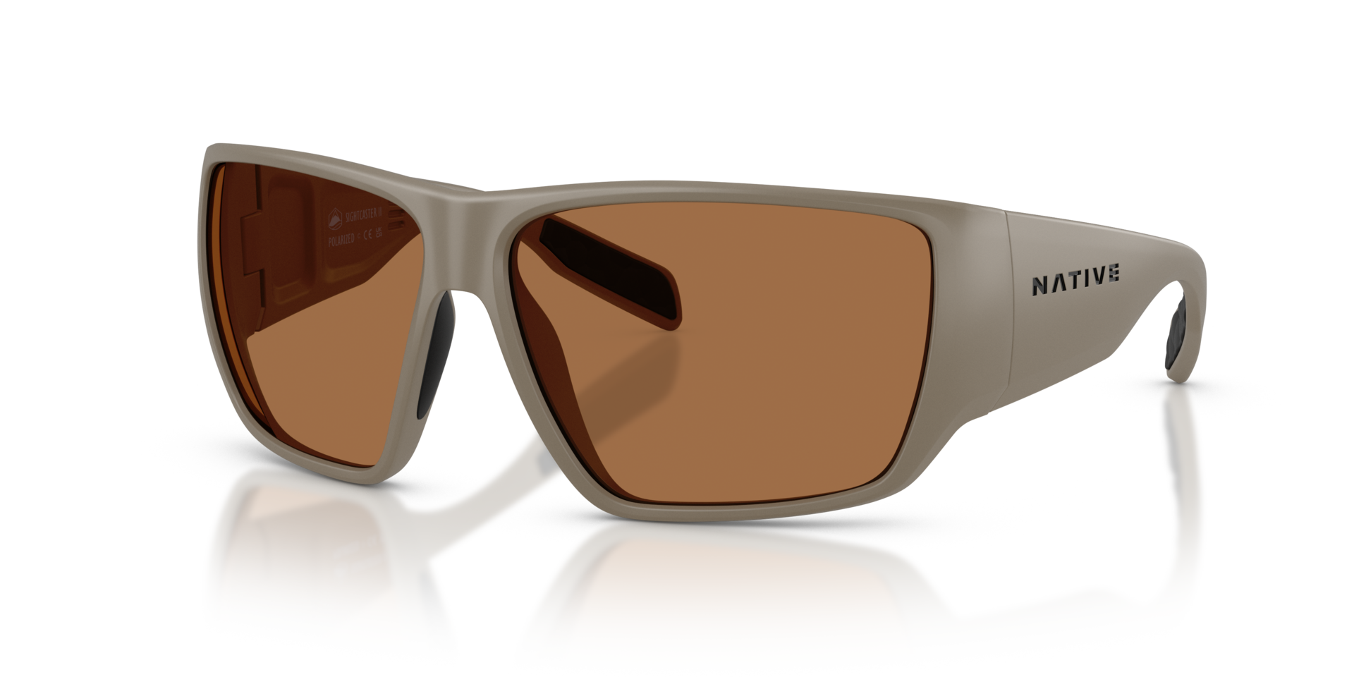 Sightcaster II Sunglasses Brown | Native Eyewear®