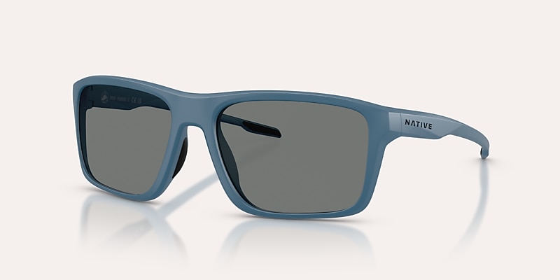 Sunglasses Native Tavern M (57-17) with Grey Polarized lens and Overland Blue frame Image 1 of 6