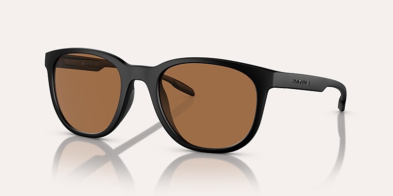 Sunglasses Native Targhee XXL (54-21) with Brown lens and Matte Black frame Image 1 of 5