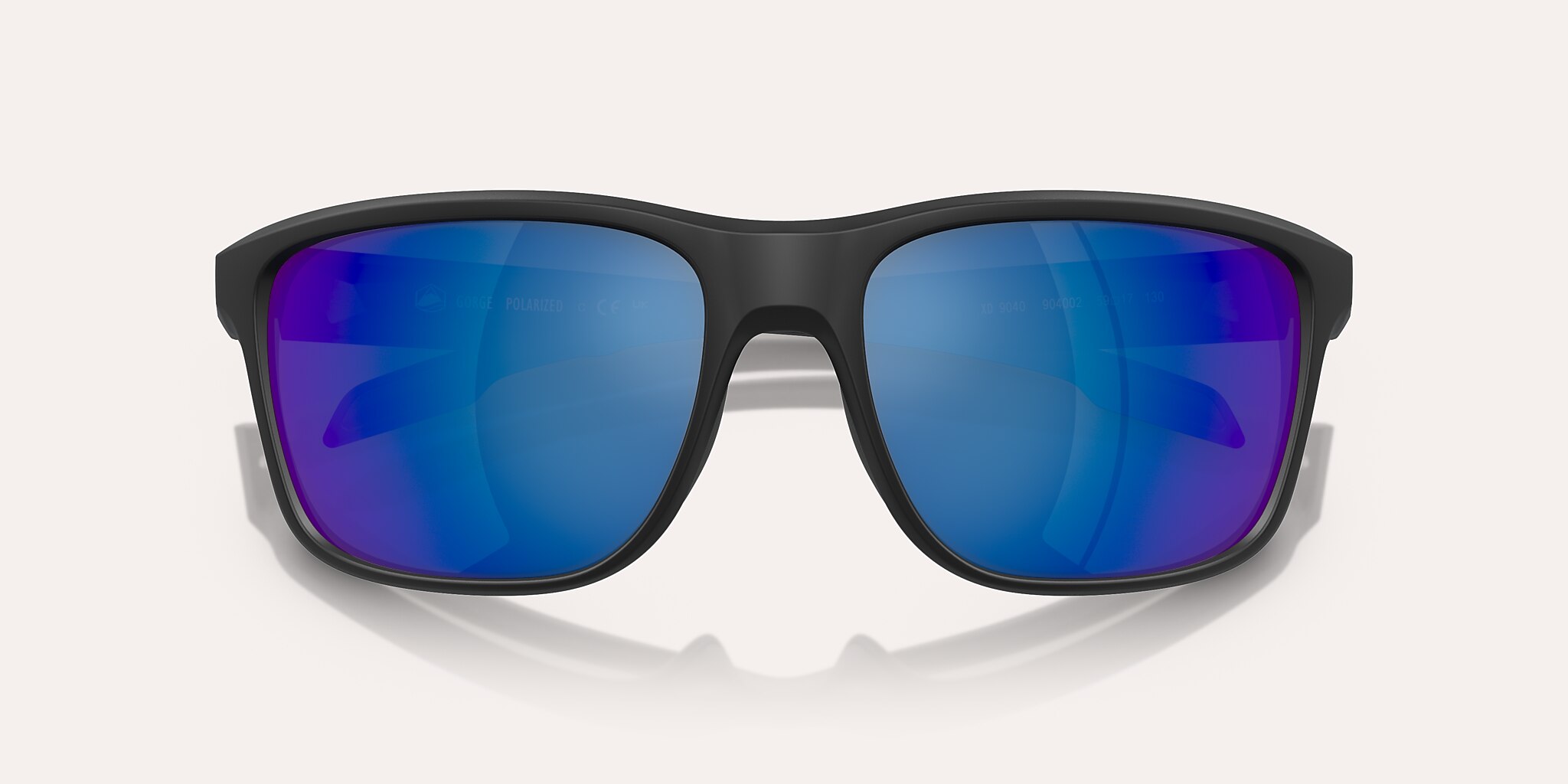 Sunglasses Native Gorge L (59-17) with Blue lens and Matte Black frame Image 5 of 5