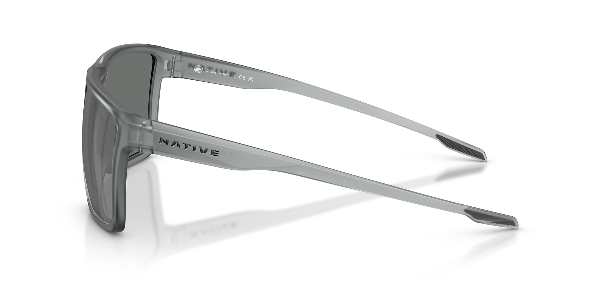 Tavern XL Sunglasses Silver Reflex Polarized | Native Eyewear®