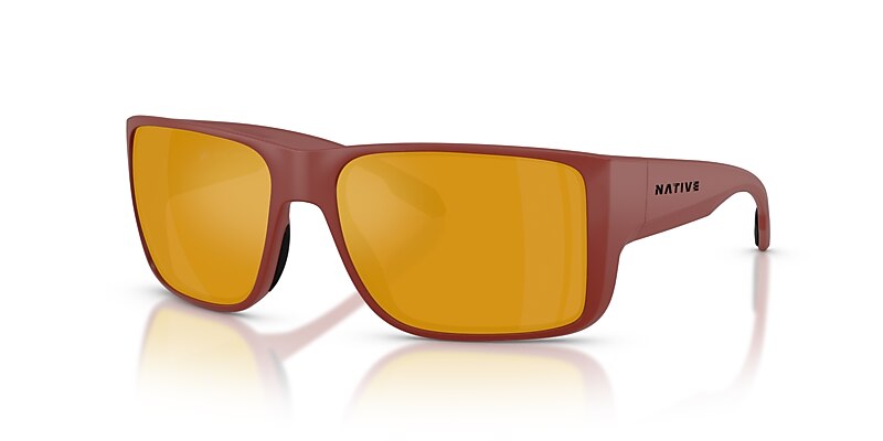 Badlands Sunglasses Bronze Reflex Polarized | Native Eyewear®