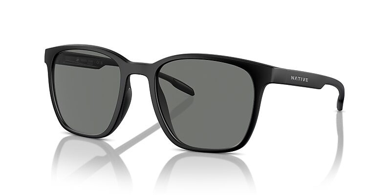 Targhee Square Sunglasses Grey Polarized | Native Eyewear®