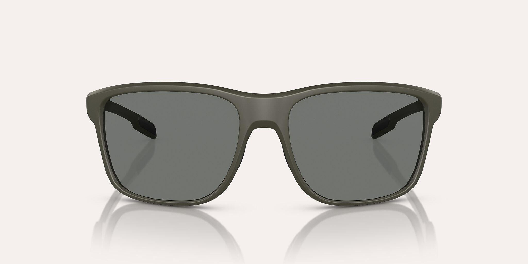 Lunettes de soleil Native Gorge L (59-17) avec Gris Polarisant verre et Olive mat monture Image 2 de 5