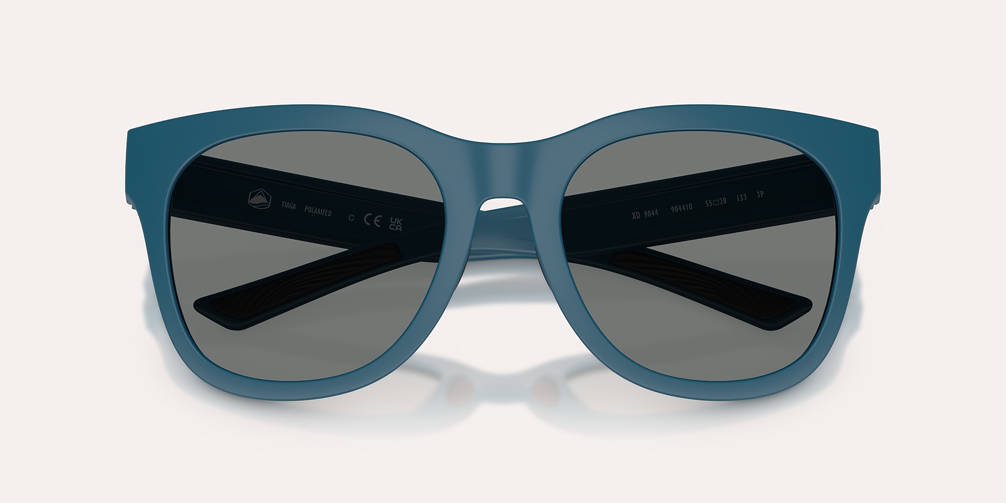 Sunglasses Native Tiaga XL (55-20) with Grey Polarized lens and Overland Blue frame Image 5 of 5
