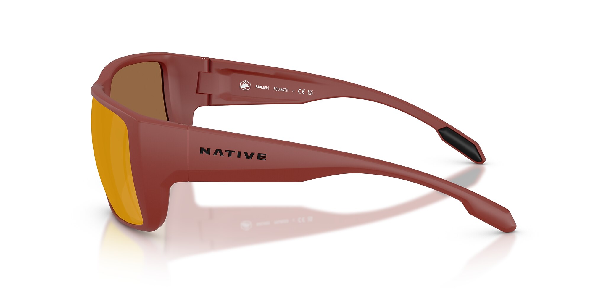 Badlands Sunglasses Bronze Reflex Polarized | Native Eyewear®
