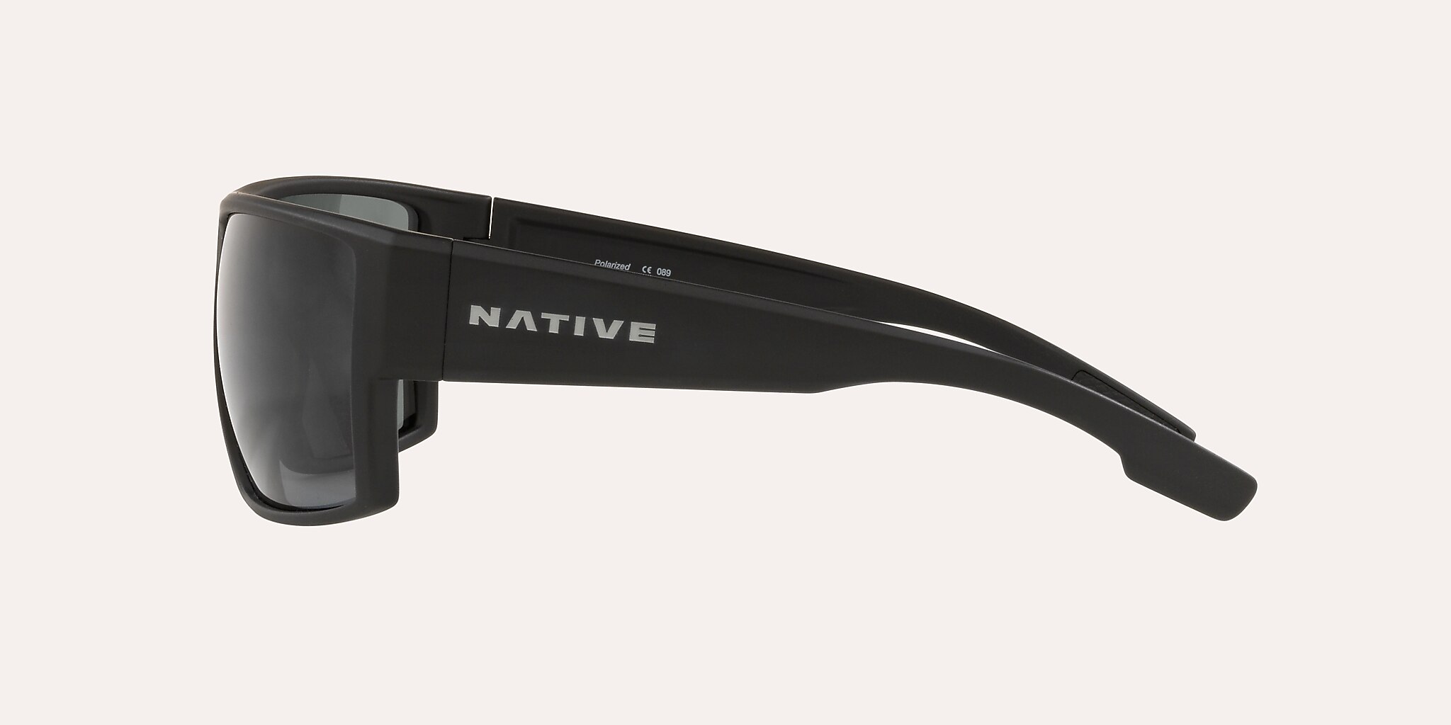 Sunglasses Native Freerider M (64-14) with Grey lens and Matte Black frame Image 3 of 4