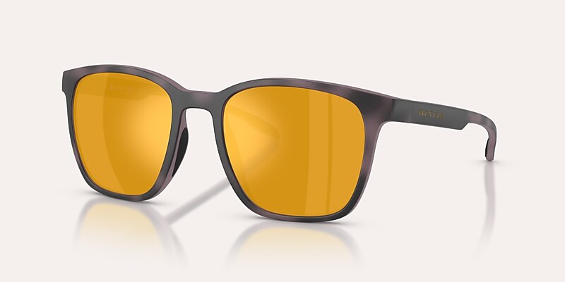 Lunettes de soleil Native Targhee Square XL (54-20) avec Bronze reflex polarisé verre et Tortue rose cendré monture Image 1 de 5