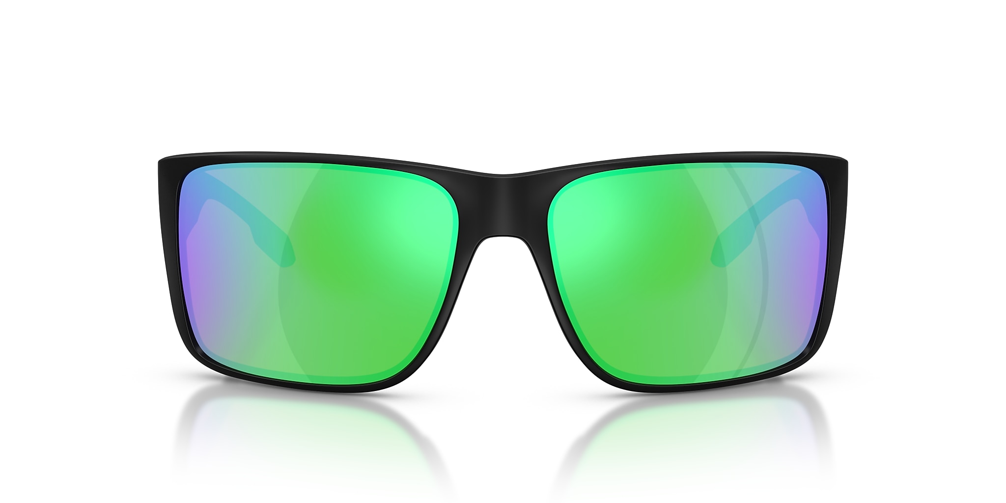 Badlands XL Sunglasses Green Reflex Polarized | Native Eyewear®
