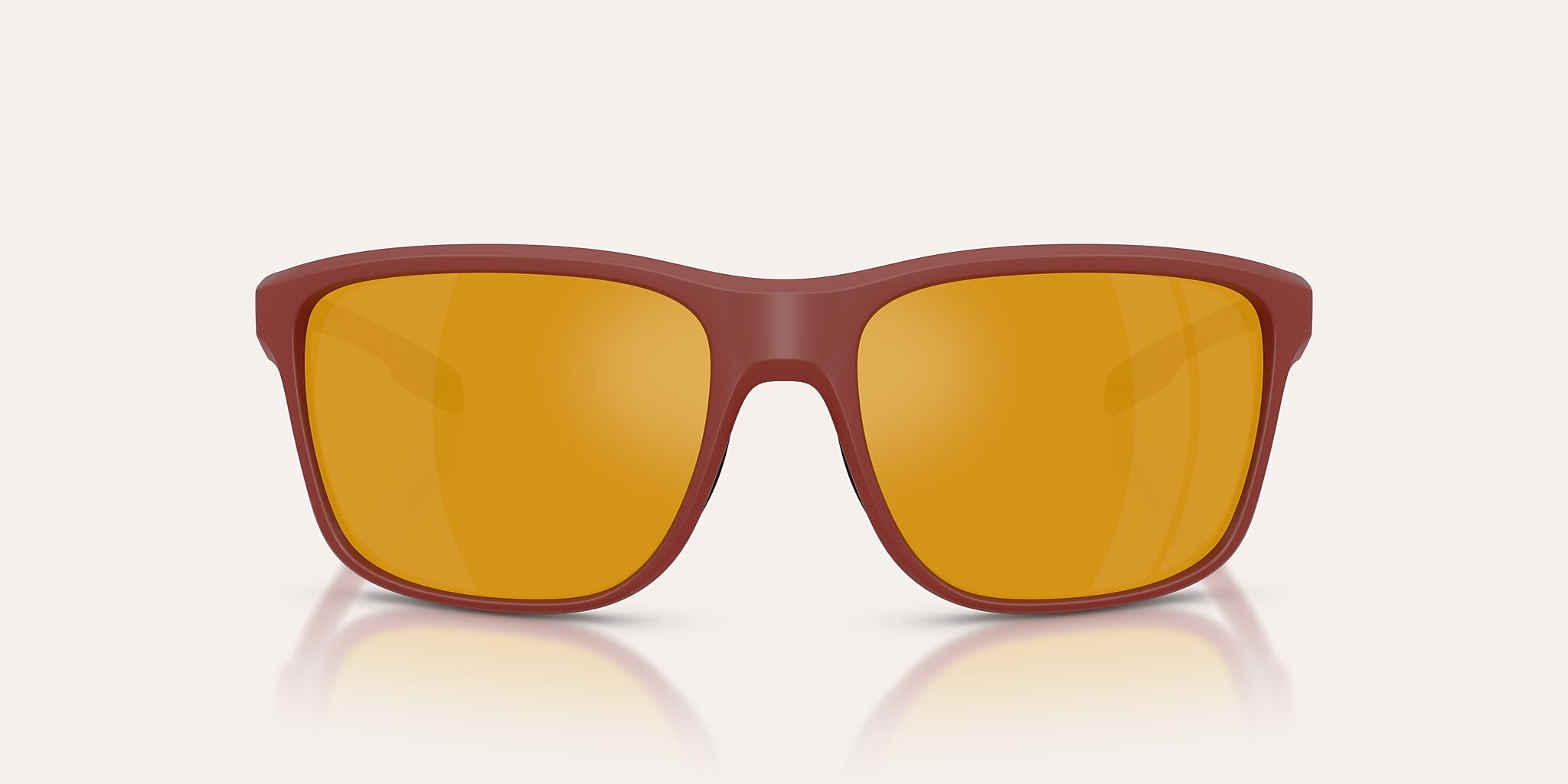 Sunglasses Native Gorge L (59-17) with Bronze Reflex Polarized lens and Red frame Image 2 of 5