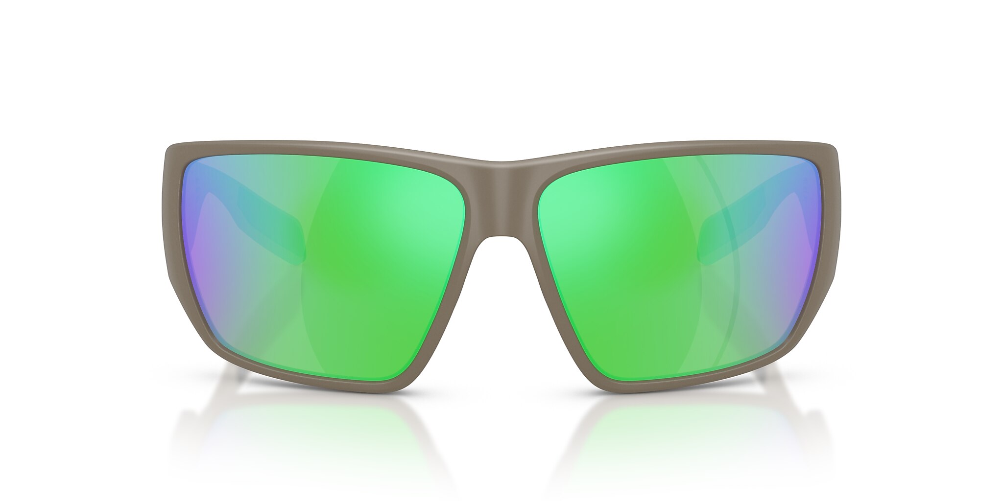 Sightcaster II Sunglasses Green Reflex Polarized | Native Eyewear®