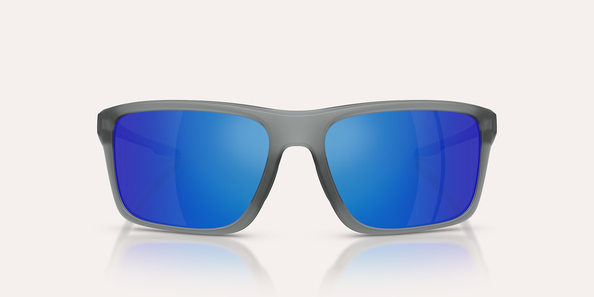 Sunglasses Native Tavern M (57-17) with Blue Reflex Polarized lens and Matte Smoke Crystal frame Image 2 of 6