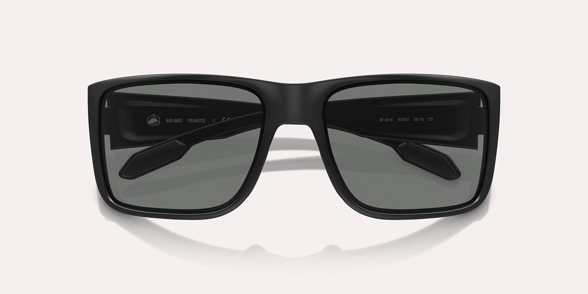 Sunglasses Native Badlands M (58-16) with Grey Polarized lens and Matte Black frame Image 6 of 7