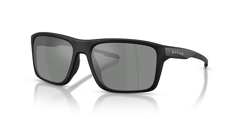 Tavern Sunglasses Silver Reflex Polarized | Native Eyewear®