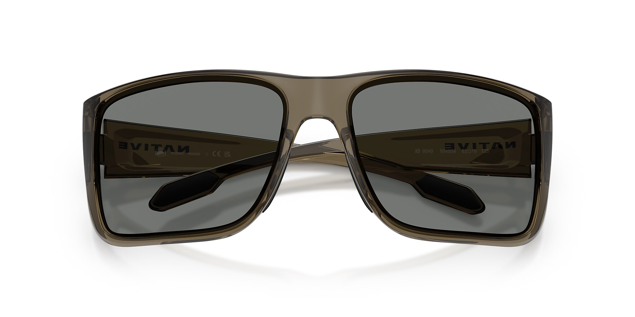 Badlands XL Sunglasses Grey Polarized | Native Eyewear®