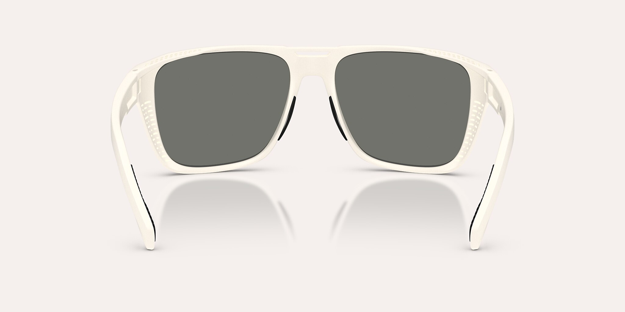 Sunglasses Native Mammoth XL (57-16) with Blue Reflex Polarized lens and Cloudveil White frame Image 4 of 5