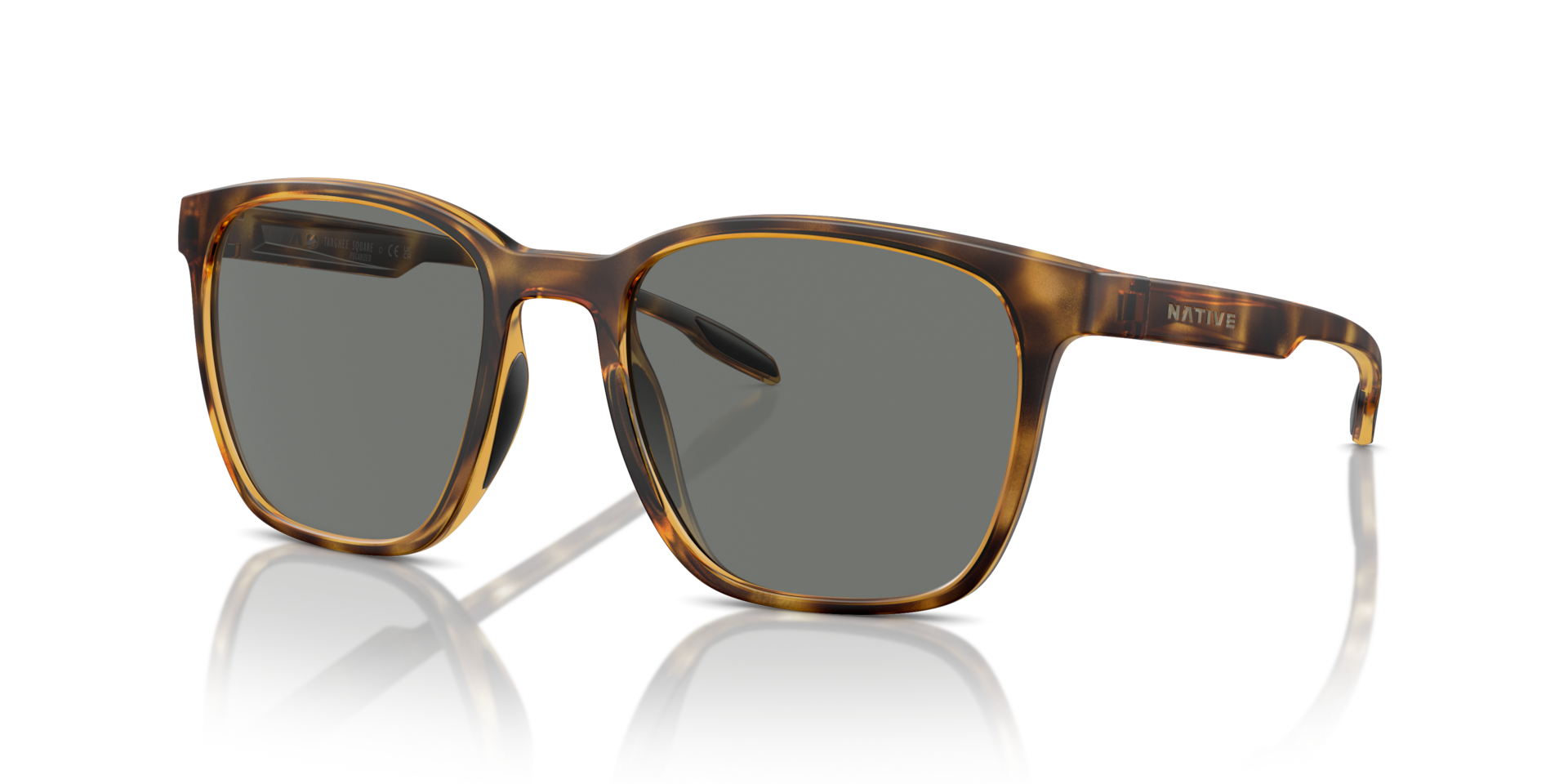 skygrayページです＊ Targhee Square Sunglasses Grey Polarized | Native Eyewear®