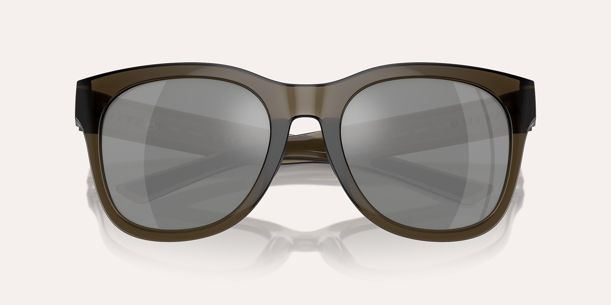 Sunglasses Native Tiaga XL (55-20) with Silver Reflex Polarized lens and Smokey Quartz frame Image 6 of 6