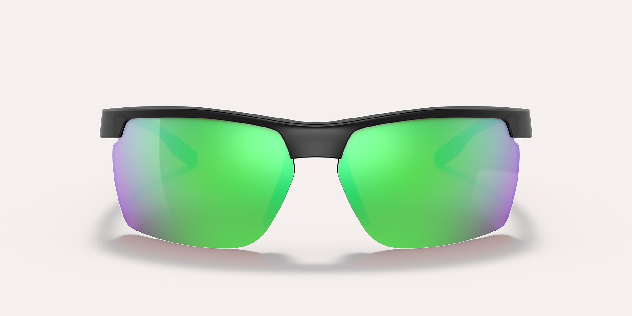 Sunglasses Native Ridge-Runner XL (68-09) with Green Reflex lens and Matte Black frame Image 2 of 5