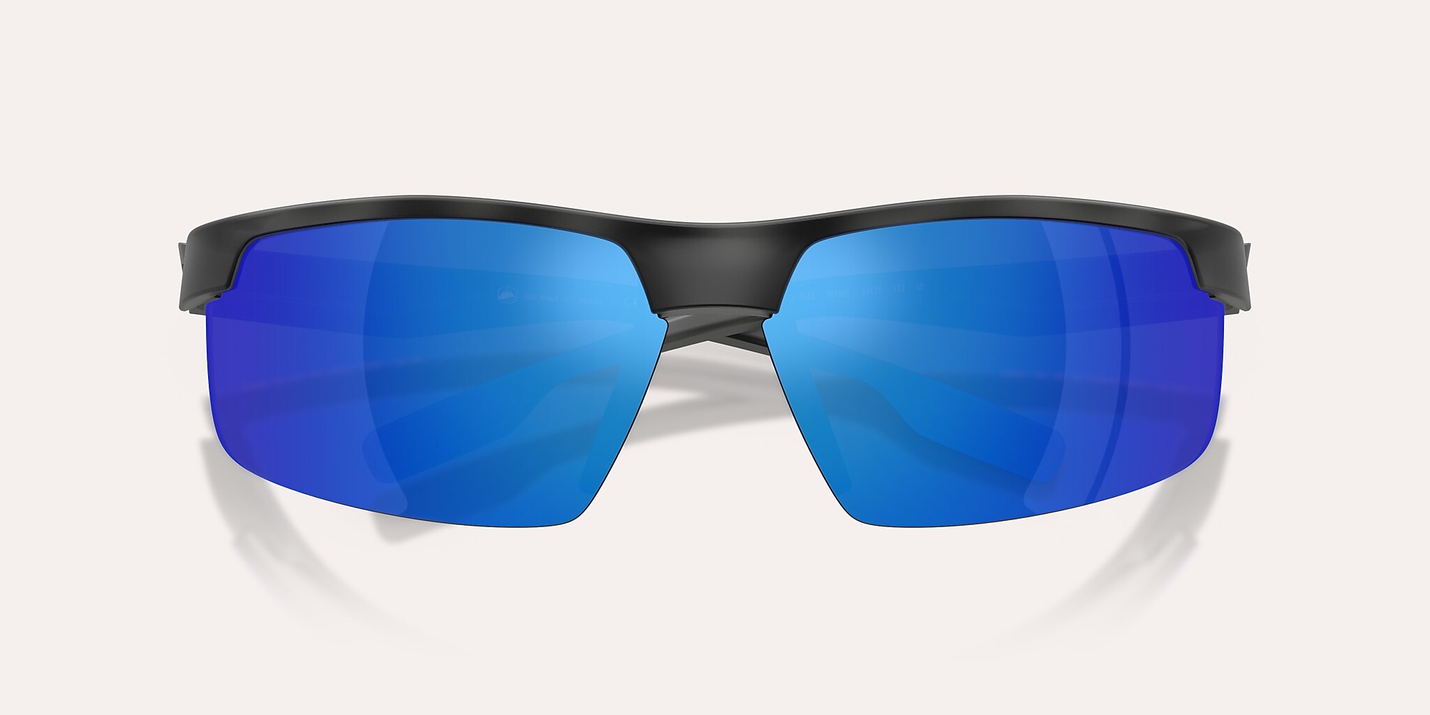 Sunglasses Native Ridge-Runner Crest XL (69-09) with Blue Reflex Polarized lens and Obsidian Tortoise frame Image 5 of 6