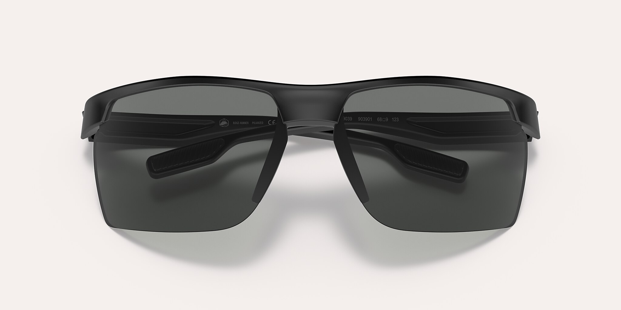 Sunglasses Native Ridge-Runner XL (68-09) with Grey lens and Matte Black frame Image 5 of 5