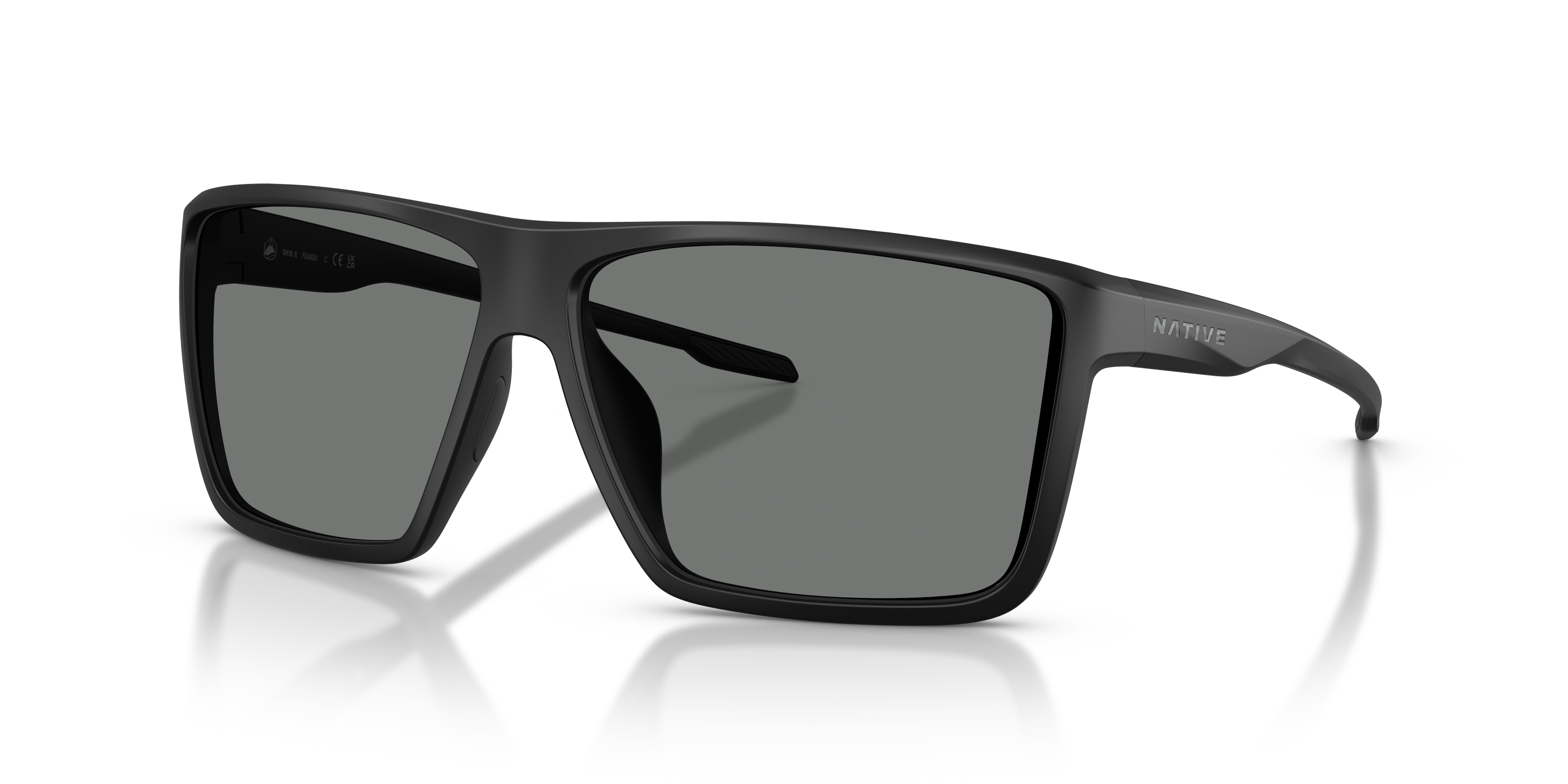 Tavern XL Sunglasses Grey Polarized | Native Eyewear®
