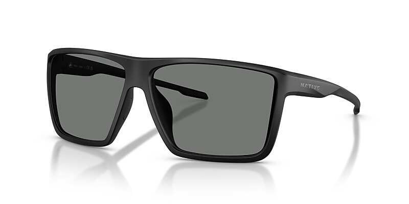 Tavern XL Sunglasses Grey Polarized | Native Eyewear®