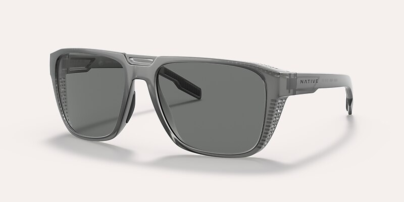 Sunglasses Native Mammoth XL (57-16) with Grey lens and Matte Smoke Crystal frame Image 1 of 5