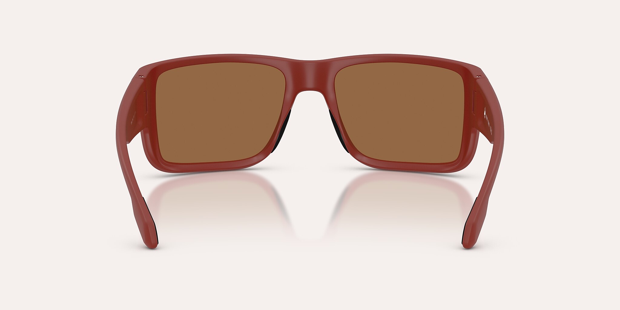 Sunglasses Native Badlands M (58-16) with Bronze Reflex Polarized lens and Red frame Image 4 of 6
