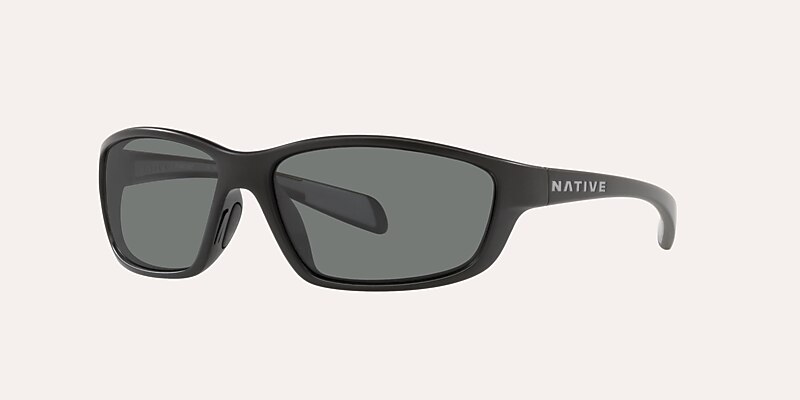 Sunglasses Native Kodiak S (61-15) with Grey lens and Matte Black frame Image 1 of 4