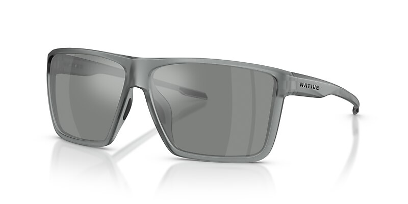 Tavern XL Sunglasses Silver Reflex Polarized | Native Eyewear®