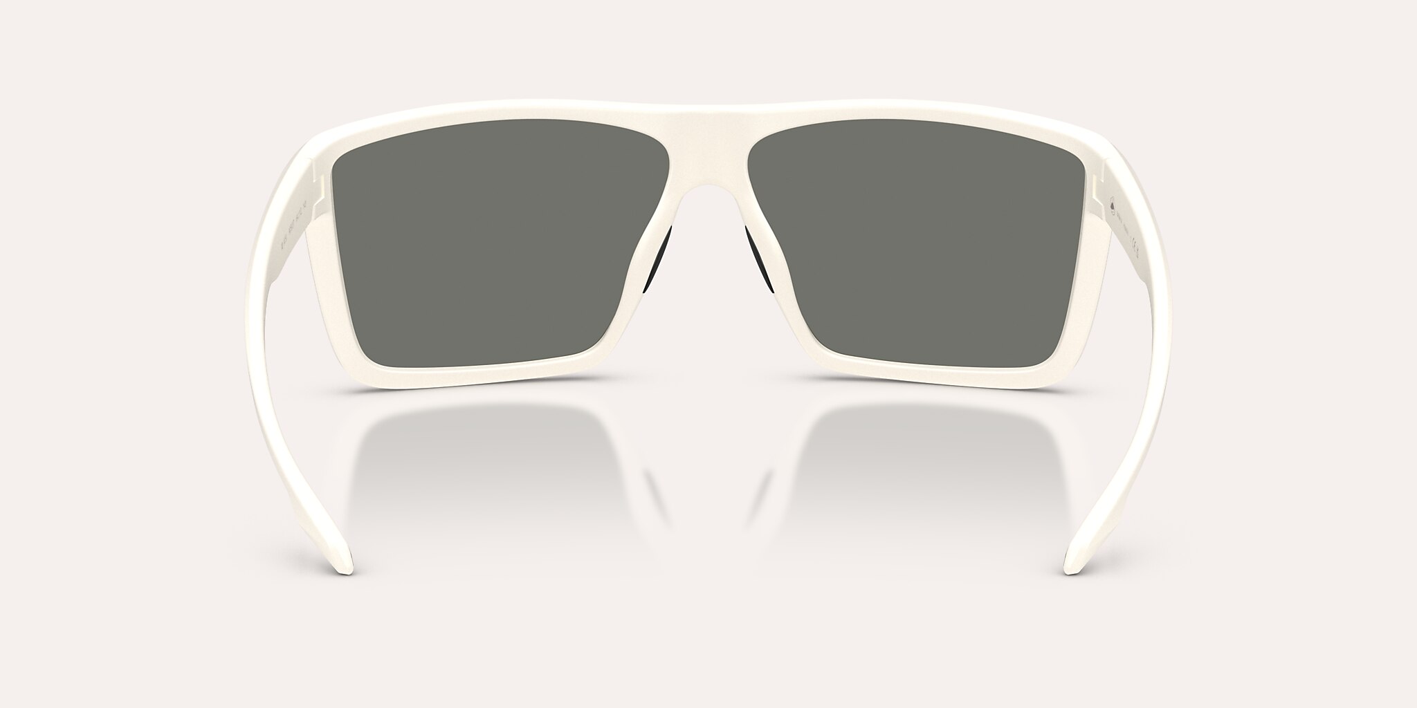 Sunglasses Native Tavern XL XL (64-12) with Blue Reflex Polarized lens and Cloudveil White frame Image 4 of 5