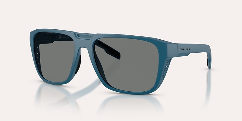 Sunglasses Native Mammoth XL (57-16) with Grey Polarized lens and Overland Blue frame Image 1 of 5